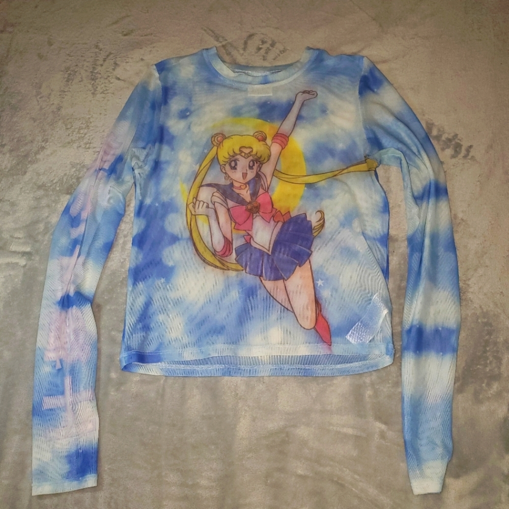 Forever 21 Sailor moon mesh top